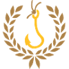 Logo Laurel Wreath Fishing