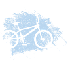Brushstroke Bicycle Splash