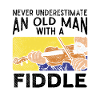 Violinist Alter Mann
