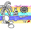 It Can Wait Sunset Doodle