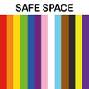LBGTQIA Safe Space pride ally