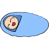 crying baby sad child symbol