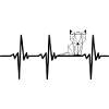 Herzschlag für geometrischen Fuchs