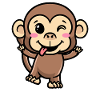 Monkey Emoticon Emotion Monkey Lover