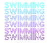 Nageurs Natation Rétro