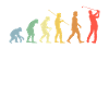 Golf Evolution Retro Golfen Golfspieler