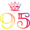 95 Number crown