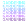 Gardening Gardener Retro