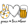Peace Love Beer
