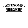 Funny Birthday Awesome 1952