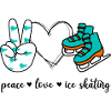 Peace Love Ice Skating