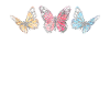 Papillons Jardin Fleurs Fleurs