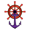 Anchor ship Captain Gift
