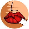 Red Lip Beautician Poison