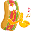 Saxophonist Saxophone Wurst Music Musician