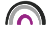 Drapeau - LGBTQIA Rainbow Asexual