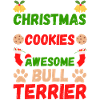 Weihnachten Bullterrier Kekse