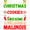 Christmas Belgian Malinois Biscuits