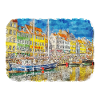 Copenhague Danemark Aquarelle Sketch Illustration