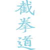 Jeet-Kune-Do Kanji Design in blue