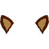 2 animal ears