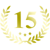 15 Number wreath