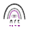 Boho Rainbow Ace Pride