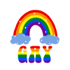 Gay LGBT Gay Pride Rainbow