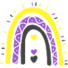 Nonbinary Pride Flag Rainbow