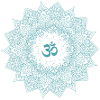 om chakra yoga mint mandala