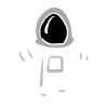 astronaut symbol universe physics cartoon