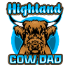 Highland Cow Dad