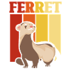 Furet Mignon Animal Furet Amoureux