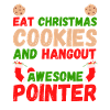 Christmas English Pointer Cookies
