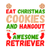 Christmas Retriever Cookies