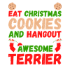 Biscuits de Noël Terrier