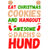 Biscuits teckels de Noël