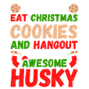 Biscuits Husky de Noël