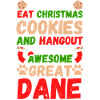 Biscuits de Noël Great Dane