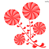 Red folk design #2