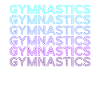 Gymnastics Gymnast Retro