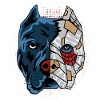 Pitbull robot dog parent. Gift