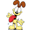 Garfield Odie Don´t Worry, Be Stupid