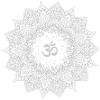 om chakra mandala yoga love1