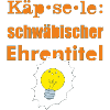 Käpsele schwäbisch