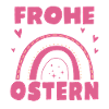 Frohe Ostern Regenbogen