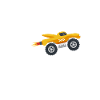 Springender Monstertruck