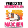 Verrücktes Meerschweinchen Mädchen
