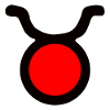 Astrological symbol Taurus
