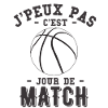jour de match basketball